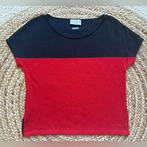 Saint James x Isabelle Ballu Colorblock Top XS Parisian Nautical Mod French Art